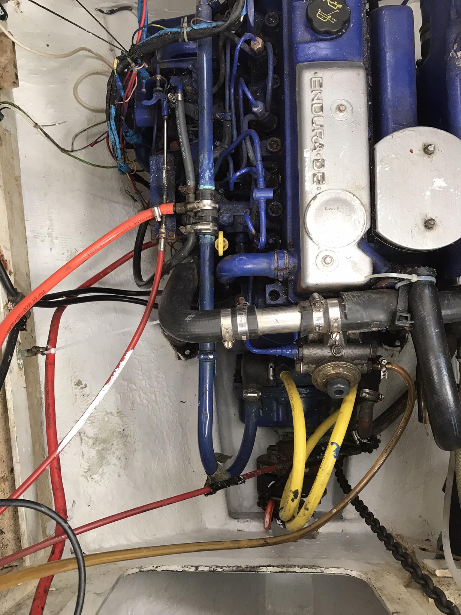 What's involved in repowering a 28' Conquest from 496 HO to 525 or