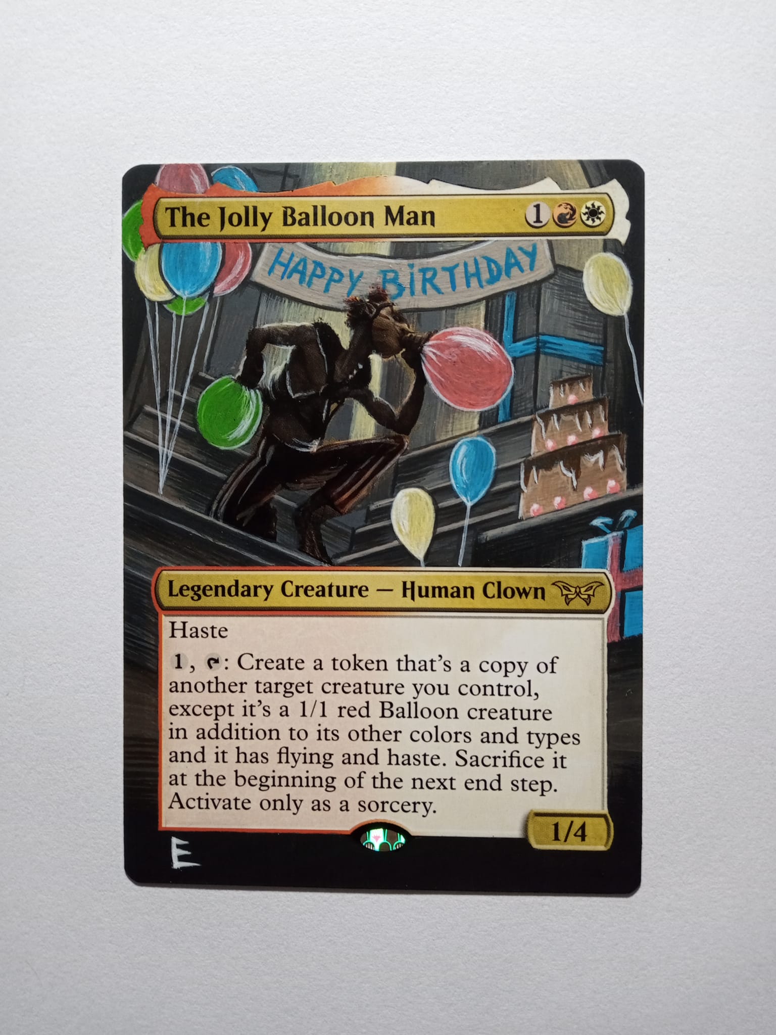 balloon card mtg Magic The Gathering - Unfinity - Tokens - As long as this Vehicle has three or more fire counters on it How To Build A The