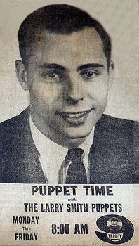 Larry Smith and his puppets on Channel 19 WXIX