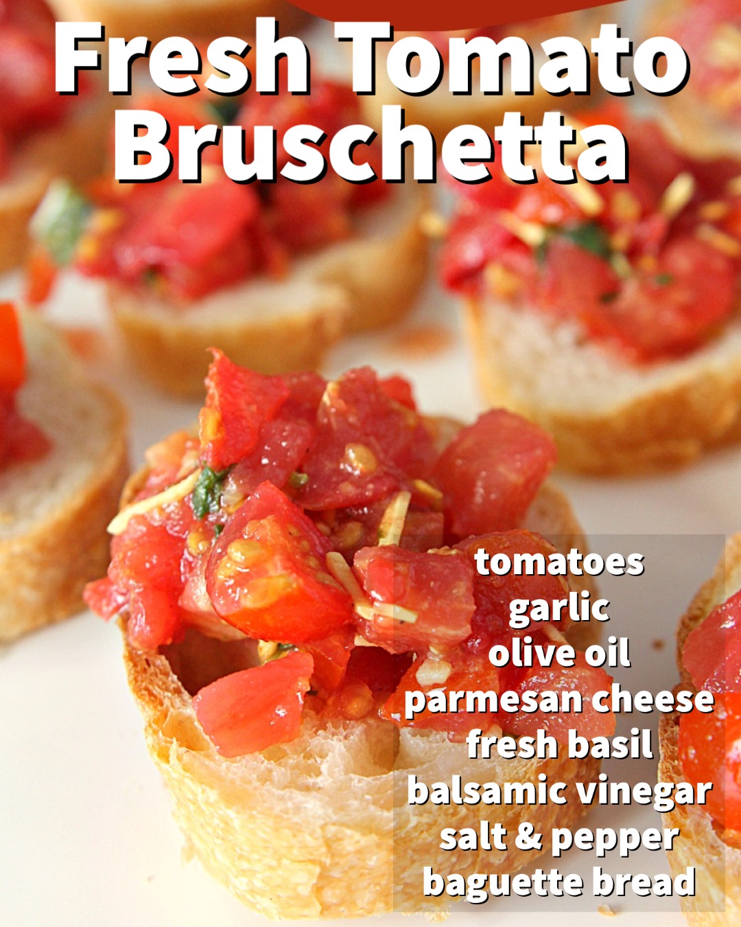 This bruschetta is the perfect... - Six Sisters' Stuff | Facebook