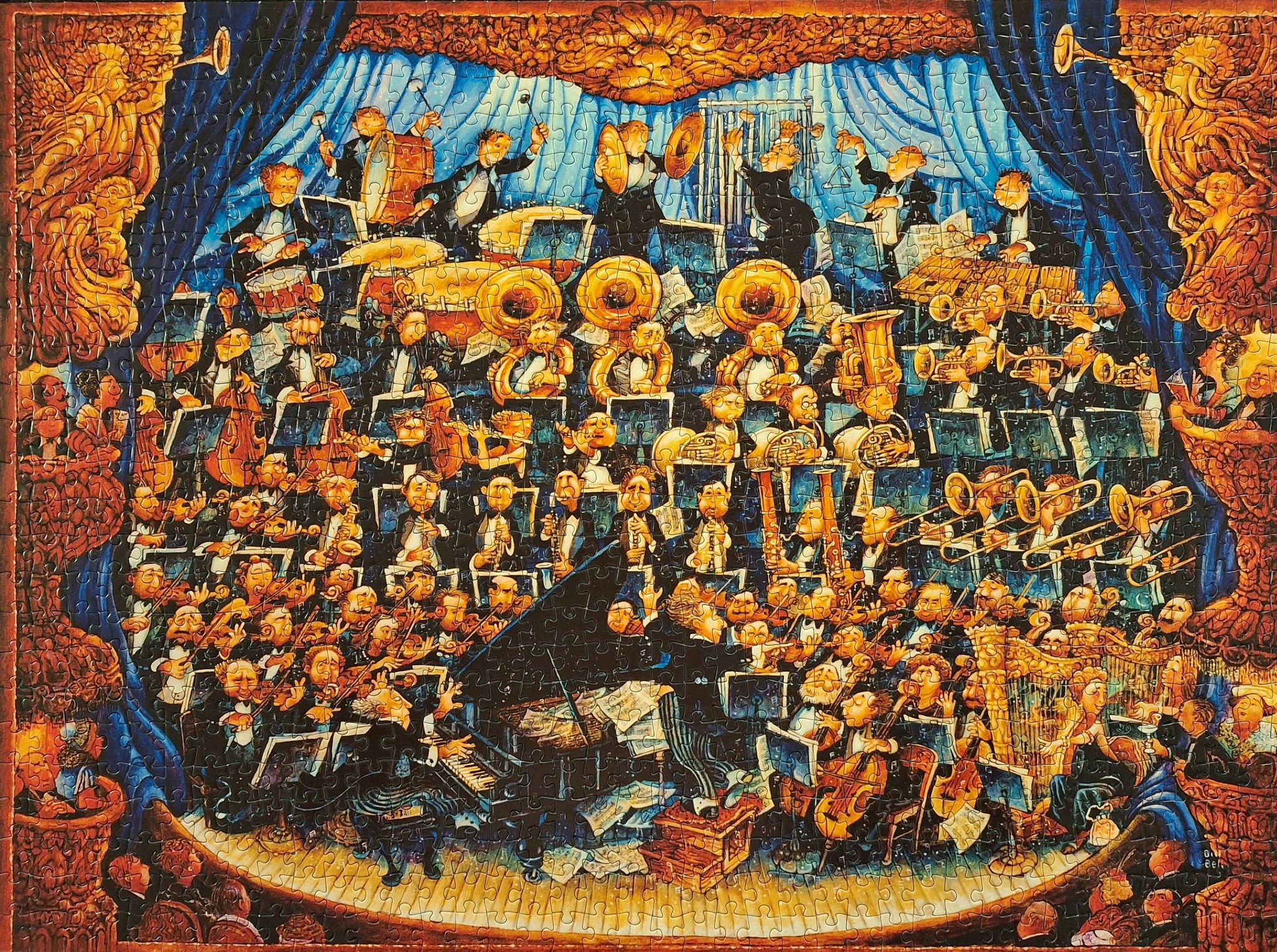1000 pieces The Clockmaker - Art by Bill Bell SunsOut