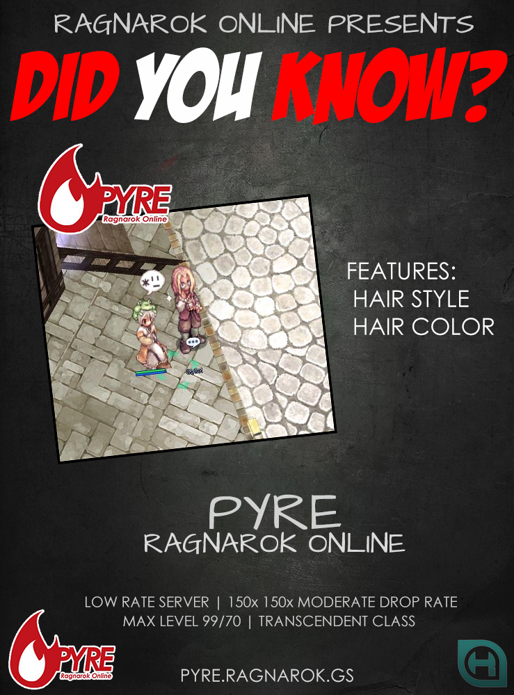 Pyre Ragnarok Online - Did you know time! Did you know that you can ...