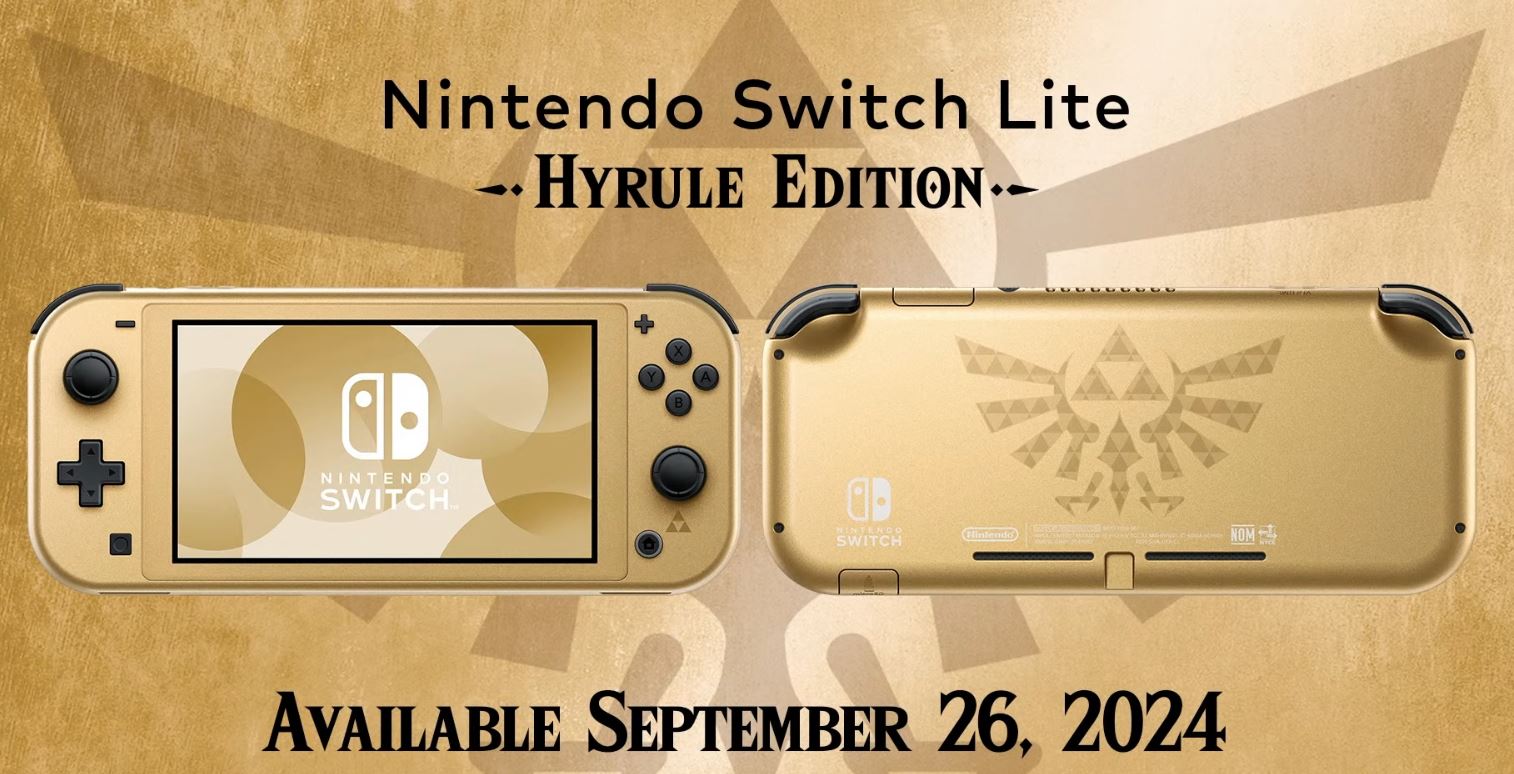 This special The Legend of Zelda-themed Nintendo Switch Lite