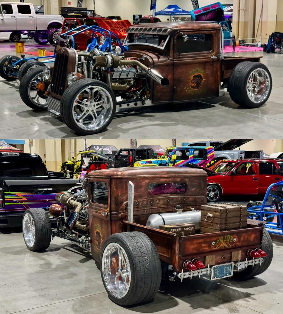 SICK - Twin Turbo Hot Rod Truck at Scrapin The Coast | Facebook