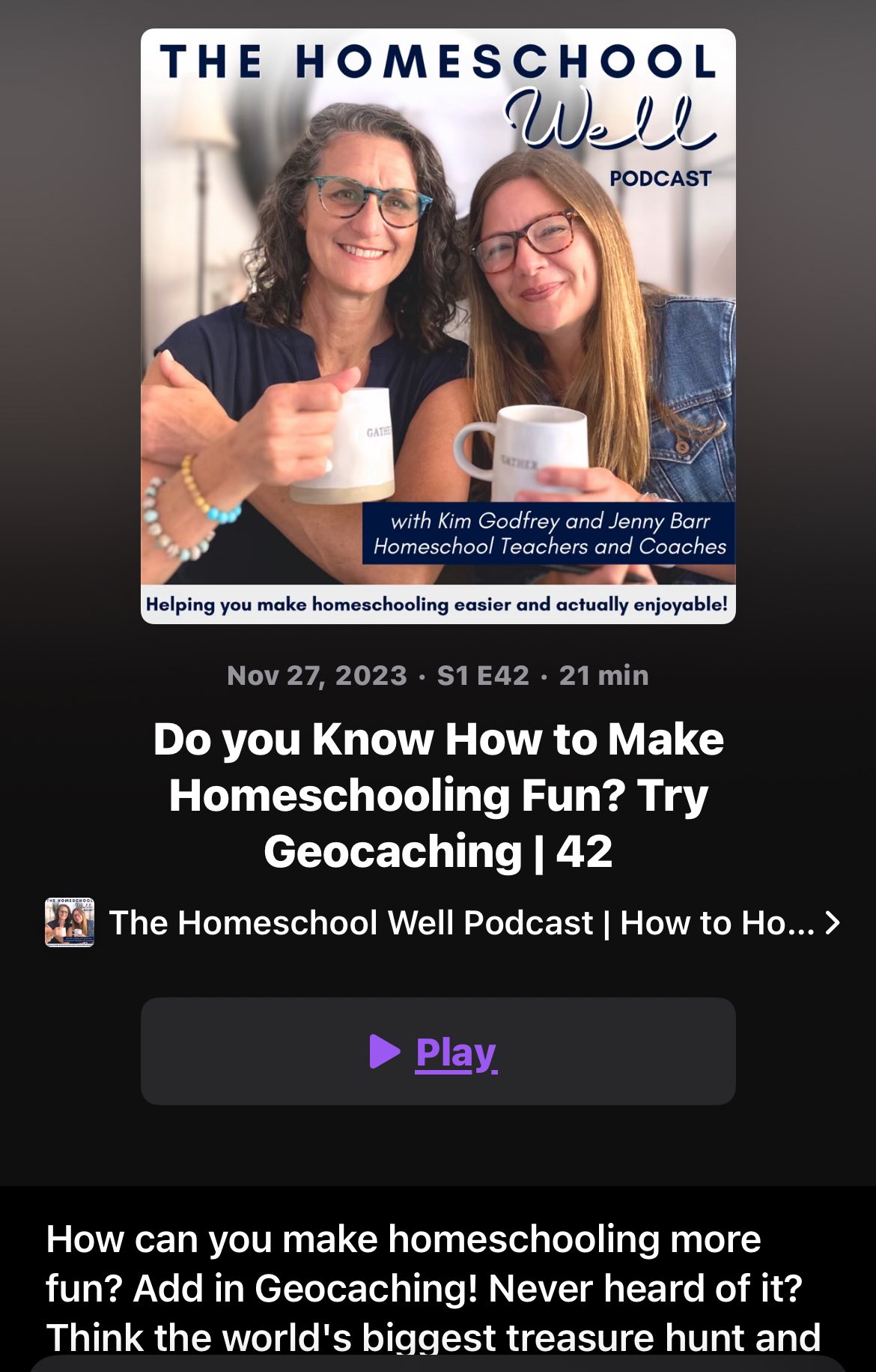The Homeschool Well