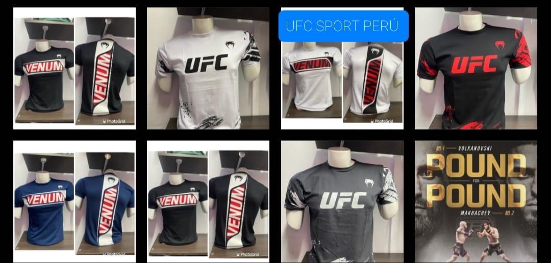 Ropa Exclusiva del UFC