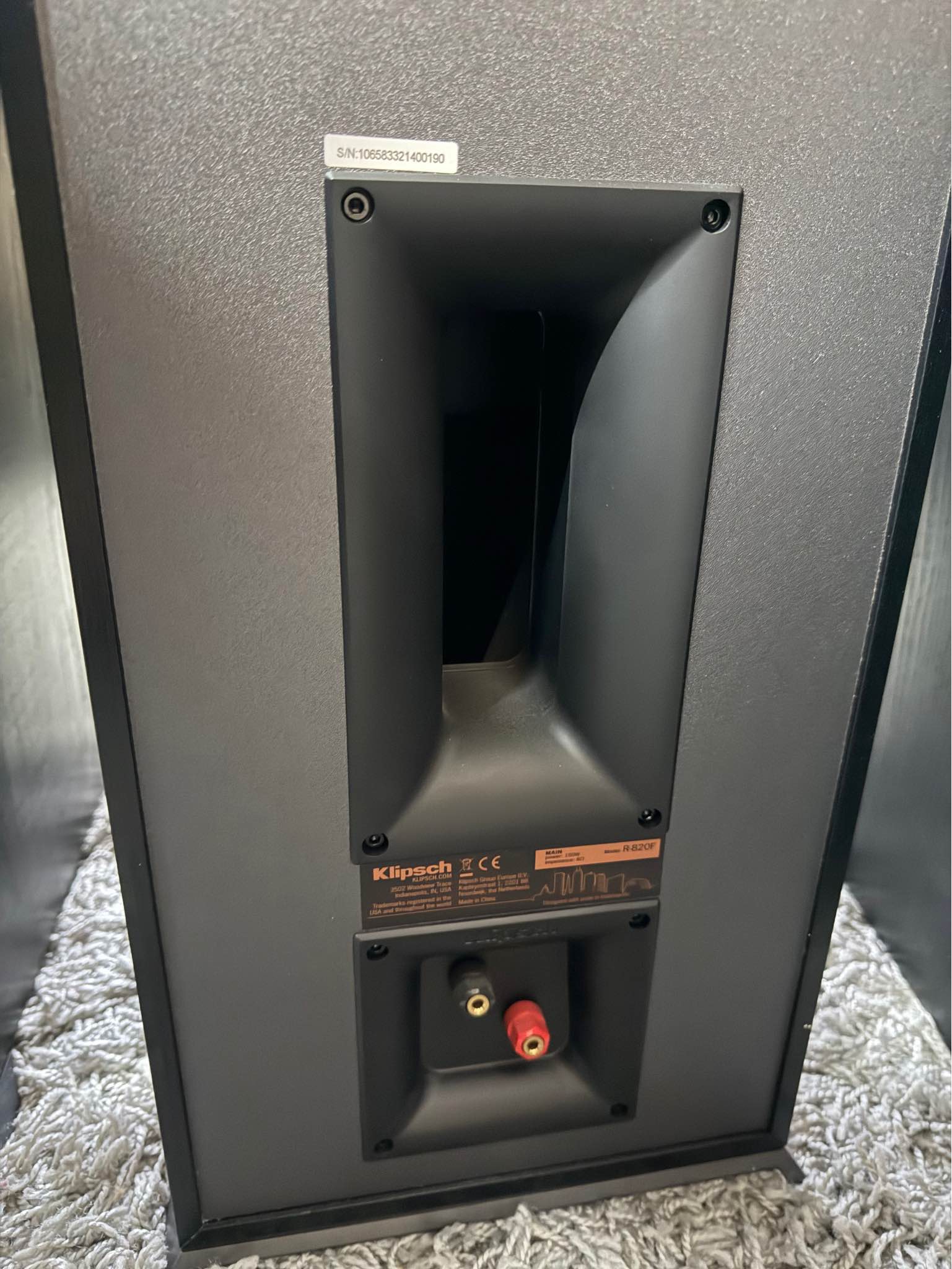 2 Klipsch R820F Speakers - Speakers & Subwoofers - Copenhagen, New York ...