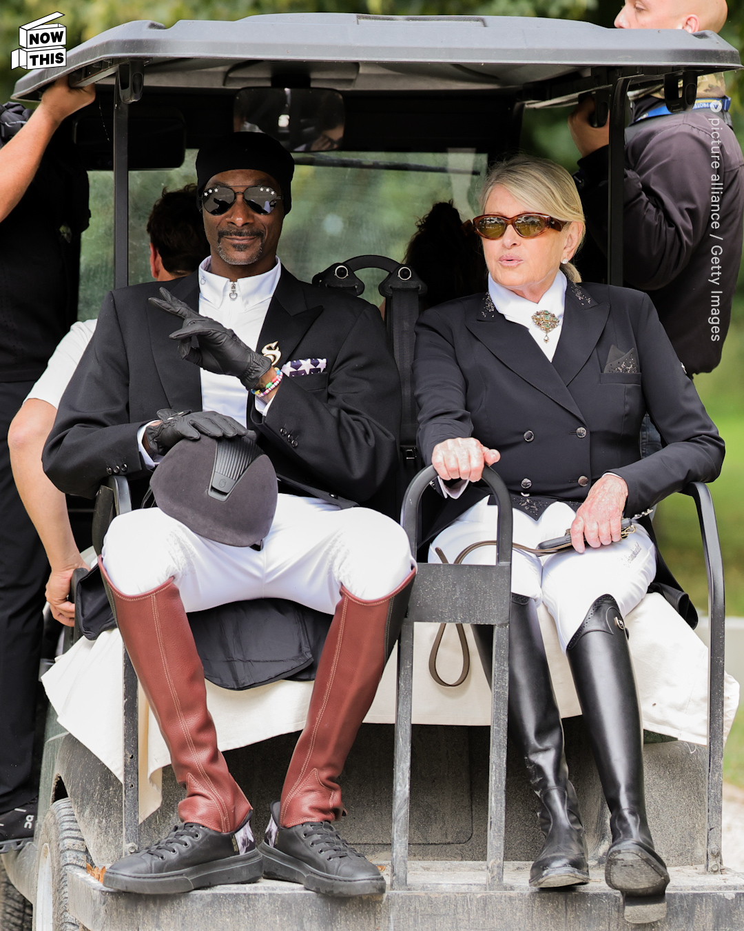 NowThis - Snoop Dogg and Martha Stewart at the Olympic... | Facebook