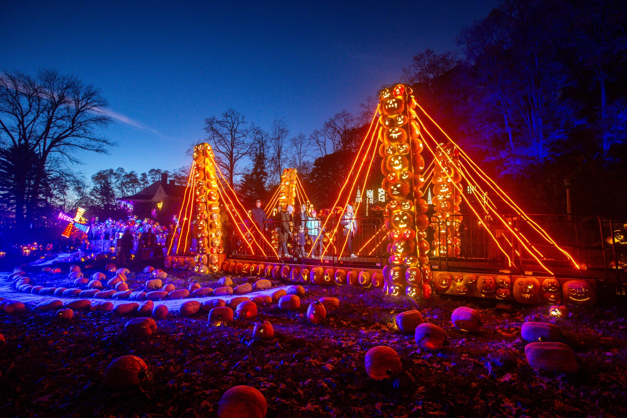 The Great Jack O'Lantern Blaze has been called 