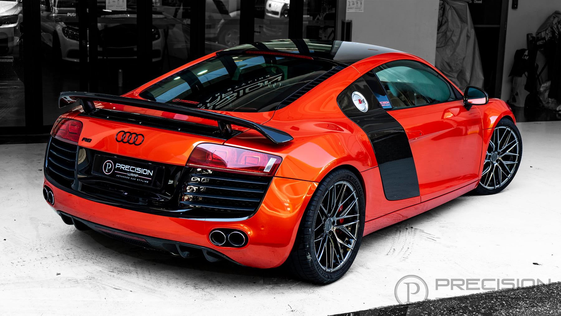 Precision - Audi R8 | Crystal Orange #Audi #AudiR8 #R8 #R8LMST # ...