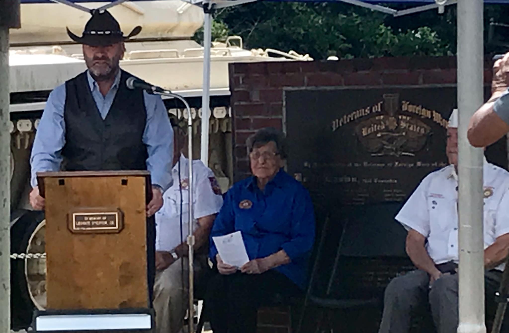A beautiful ceremony today at... - Congressman Clay Higgins