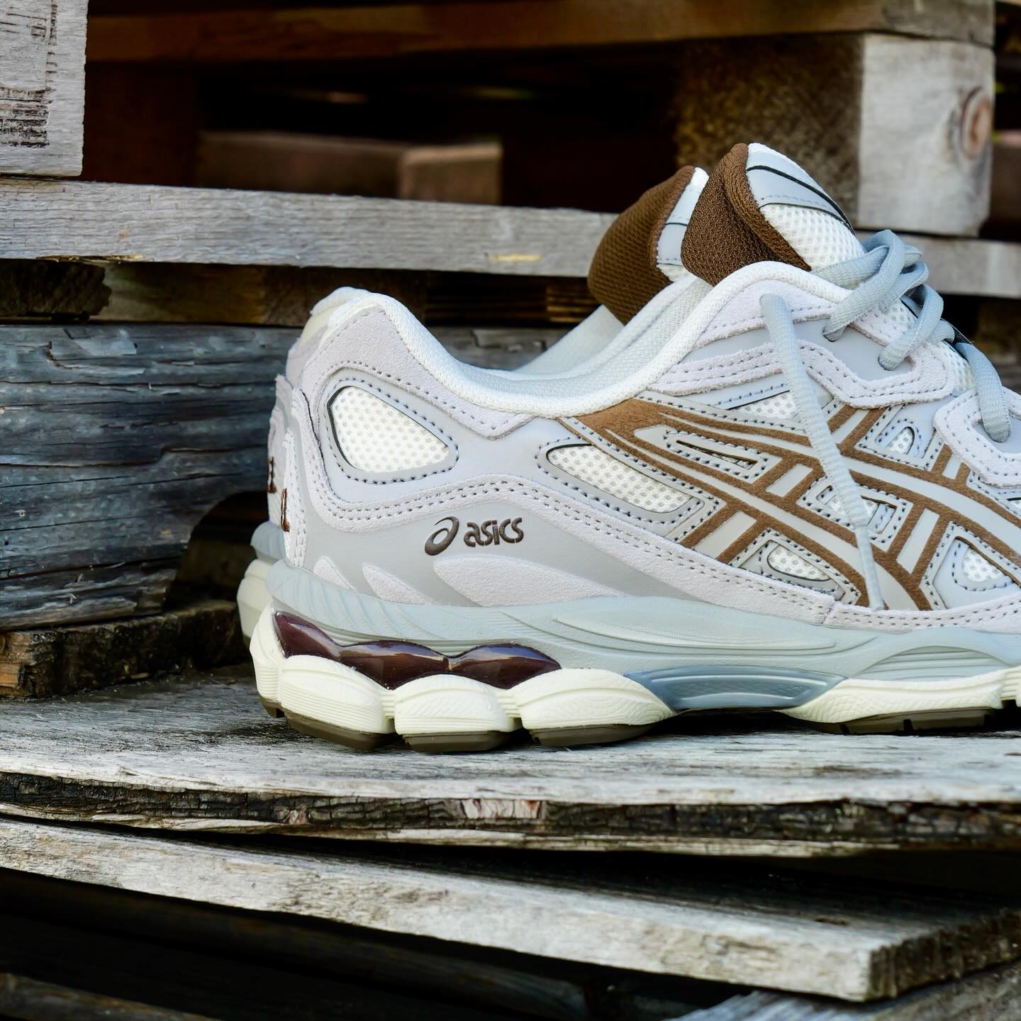 ?? New Arrivals! ASICS Gel-NYC (Cream/Cement Grey) Men SZ 7-14 