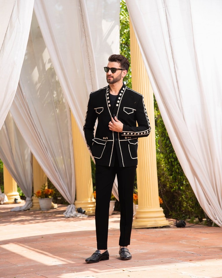 Patidar Ethnic - The Italian jacket adds a touch of international flair ...