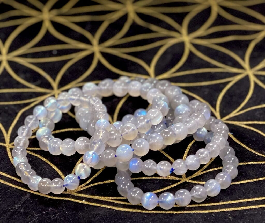 New moonstone bracelet, $20 a piece 7 pieces on stock Pls dm with