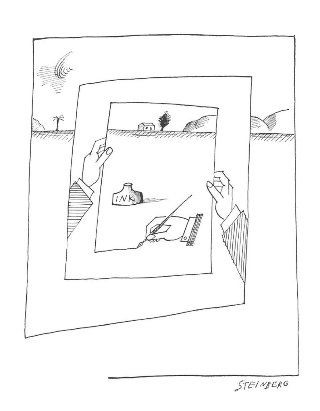 Saul Steinberg - Untitled, for the 