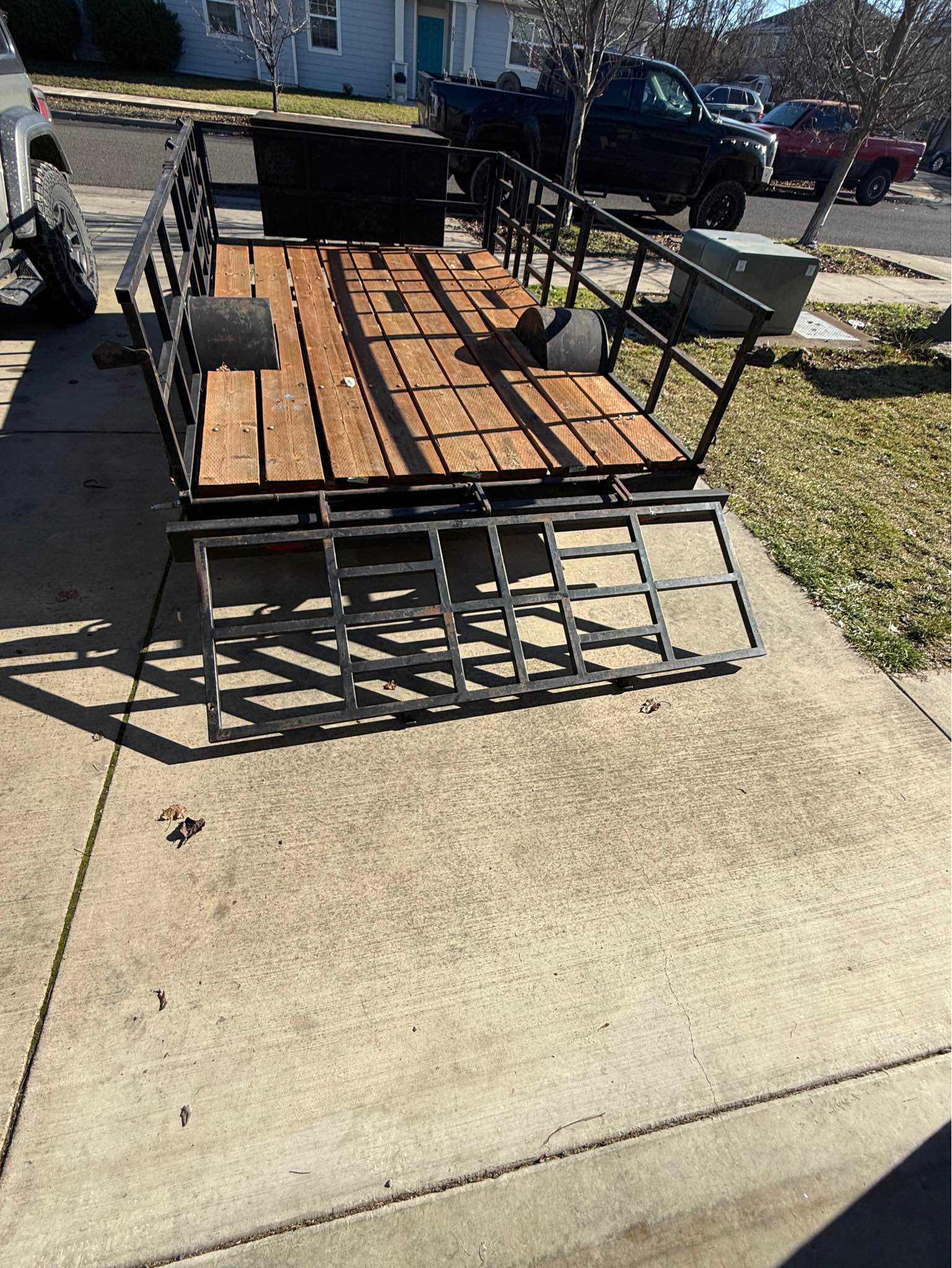 Solid metal framed anything trailer. - Utility Trailers - Medford ...
