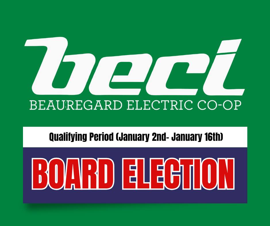 The 2026... - Beauregard Electric Cooperative, Inc. (BECi) | Facebook