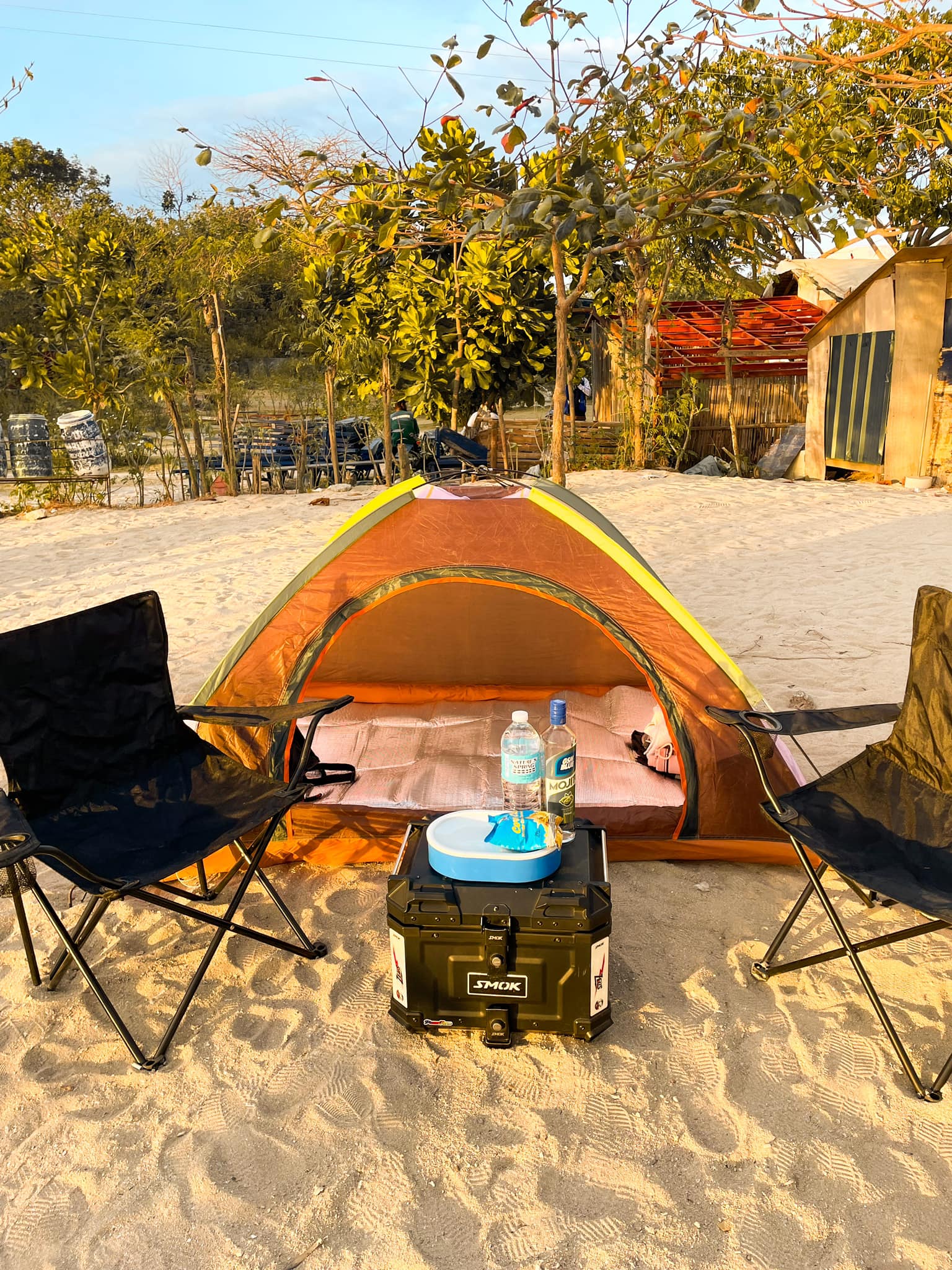 obelink sahara 300 deluxe bell tent Belladrum - Standard Passer Inaperçu avec notre Type -Tubeless Farbe:WHITE MAT-BLACK