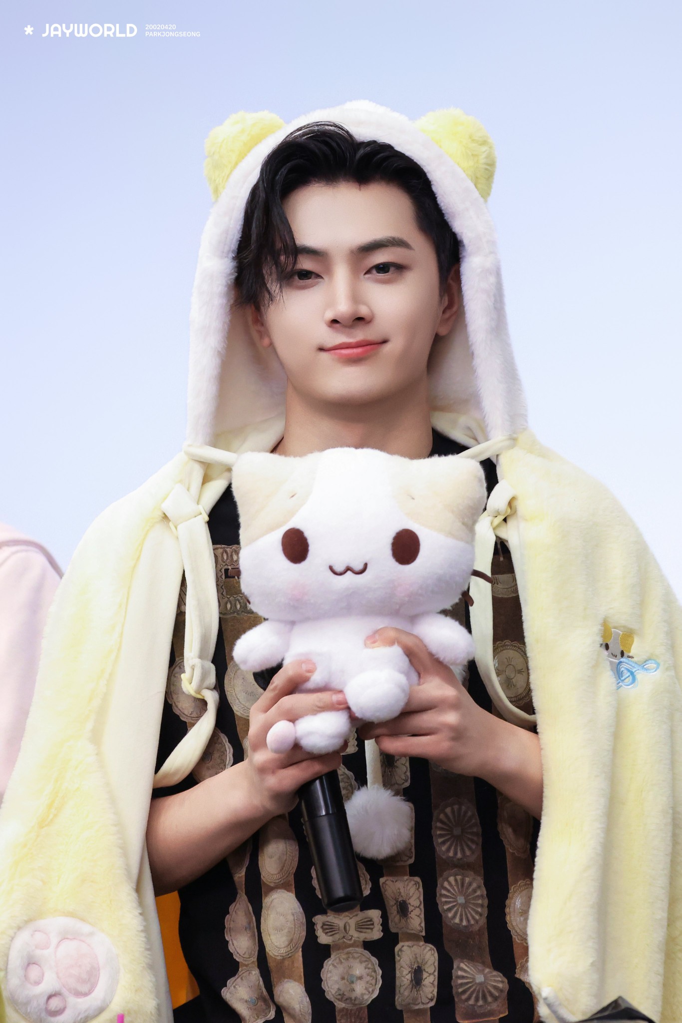jay with these cutie plushies 🤏 STREAM KNIFE MV!! #엔하이픈_제이