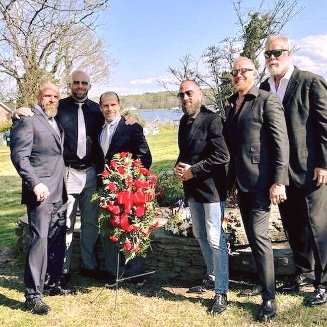 The Kliq (Triple H, Kevin Nash, Shawn Michaels, the late Scott