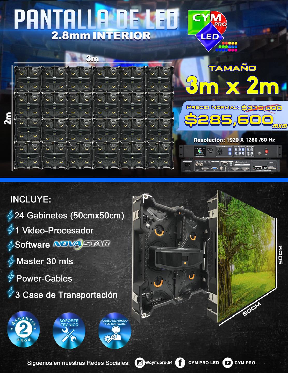 CYM PRO LED - ⚡️CONTAMOS CON PAQUETES DE PANTALLAS DE... | Facebook