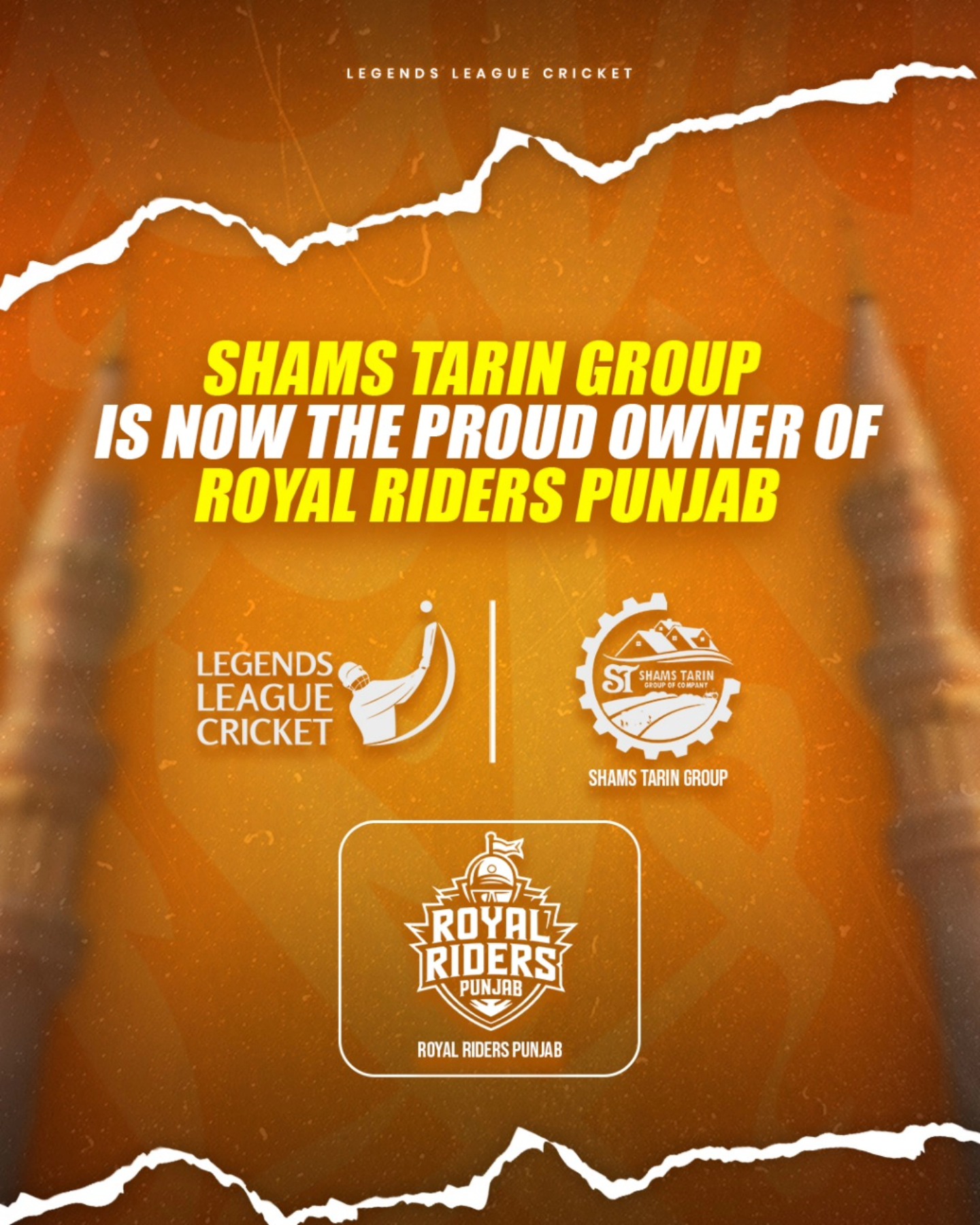 Legends - A bold new era begins. Shams Tarin Group proudly takes ...