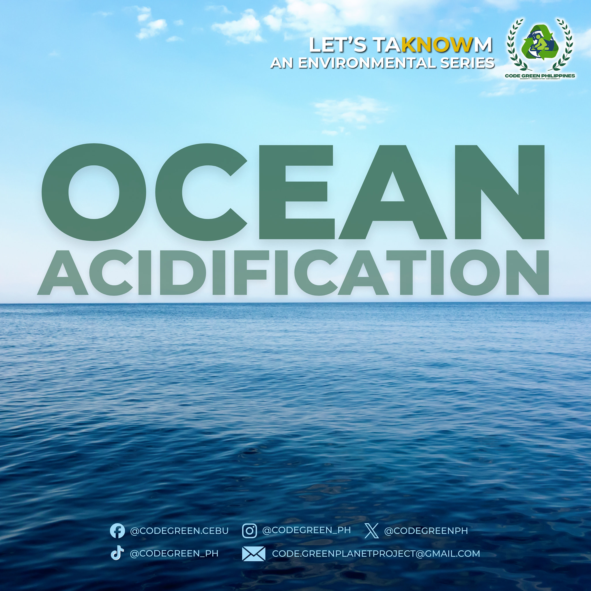 Code Green PH - Let's TaKNOWm: A Series of Environmental... | Facebook
