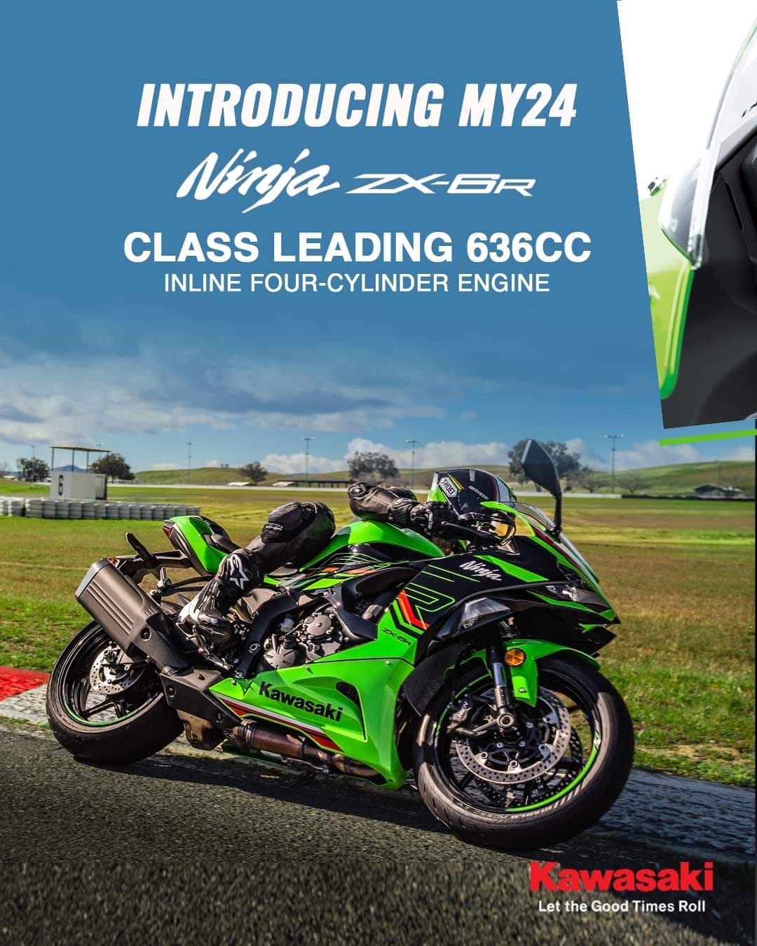 ₹ Your New Year Resolution Is Here… Introducing the MY24 Kawasaki's