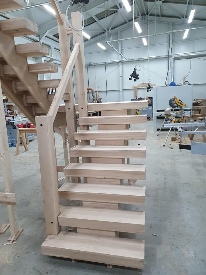 Apex Oak Frames - The new X-Vision staircase with chunky...