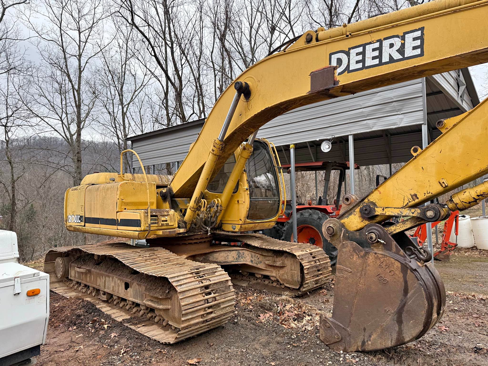 200 LC Deere TrackHoe - Toy Construction Vehicles - Candler, North ...