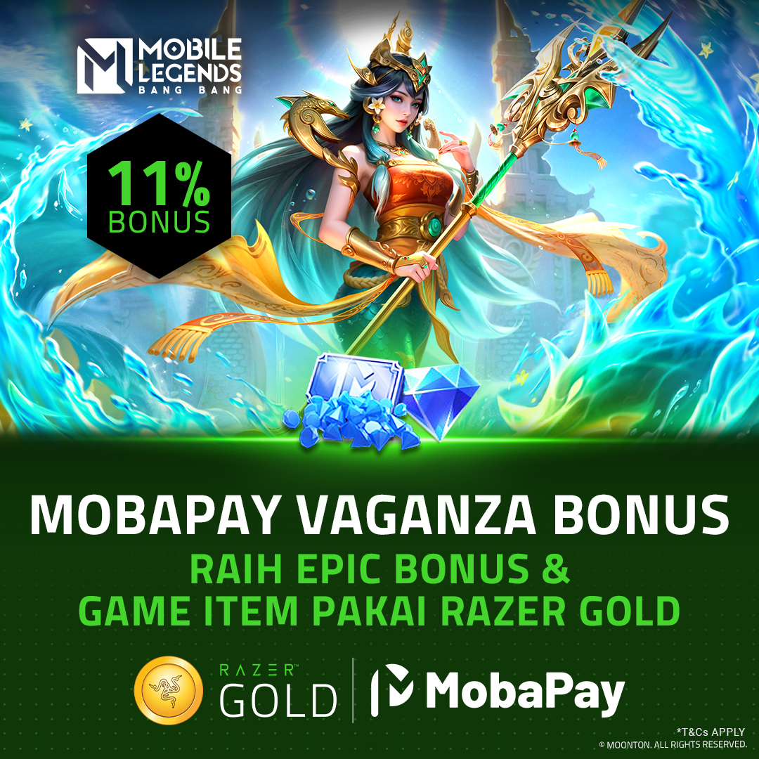 Razer Gold - 💎 [𝗠𝗢𝗕𝗔𝗣𝗔𝗬 𝗩𝗔𝗚𝗔𝗡𝗭𝗔 𝗕𝗢𝗡𝗨𝗦] Memanggil semua...