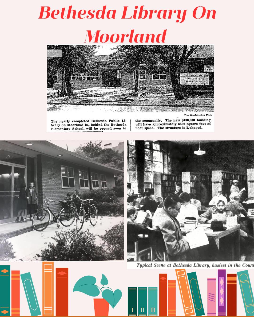 Before the Connie Morella Library... - Bethesda History Blog | Facebook