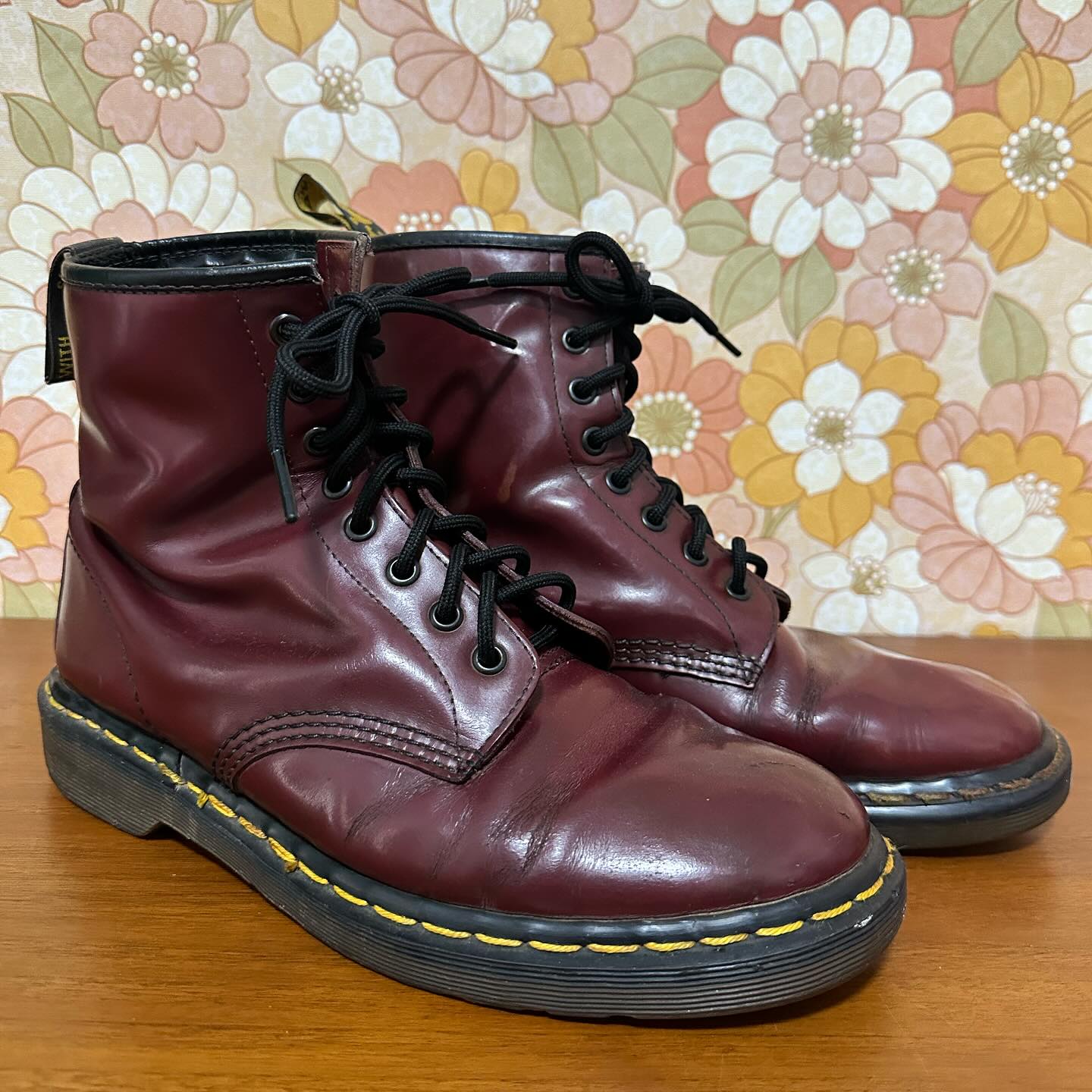 Vintage Dr. Martens Nana collaboration boots