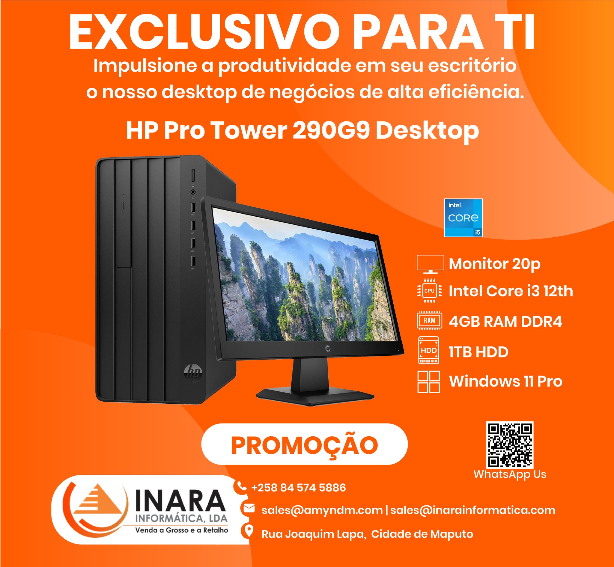Inara Informática, Lda | Maputo