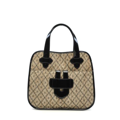 超美品☆ティラマーチTIRAMARCHストロー素材トートバック TILA MARCH 新作情報 【ZELIG TOTE STRAW】 ストロー素材のZELIG TOTE