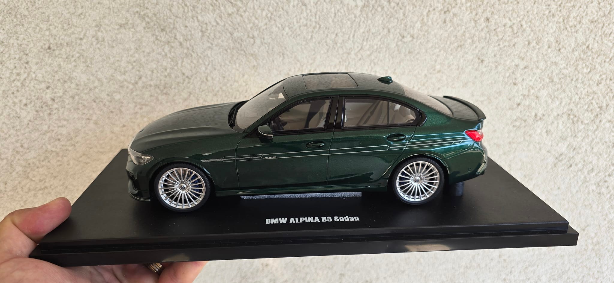 BMW ALPINA B3 SEDAN GREEN 1:18 Gt Spirit (GT912) #bmw #minicars