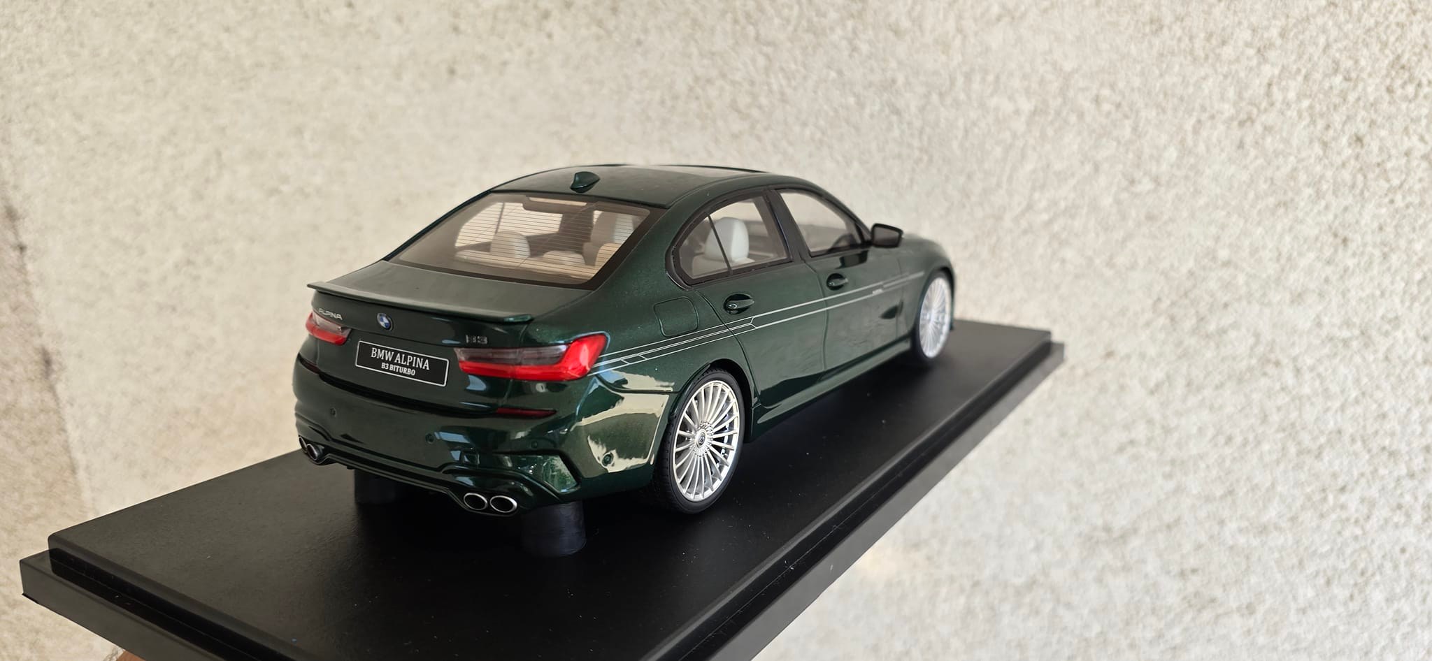 BMW ALPINA B3 SEDAN GREEN 1:18 Gt Spirit (GT912) #bmw #minicars