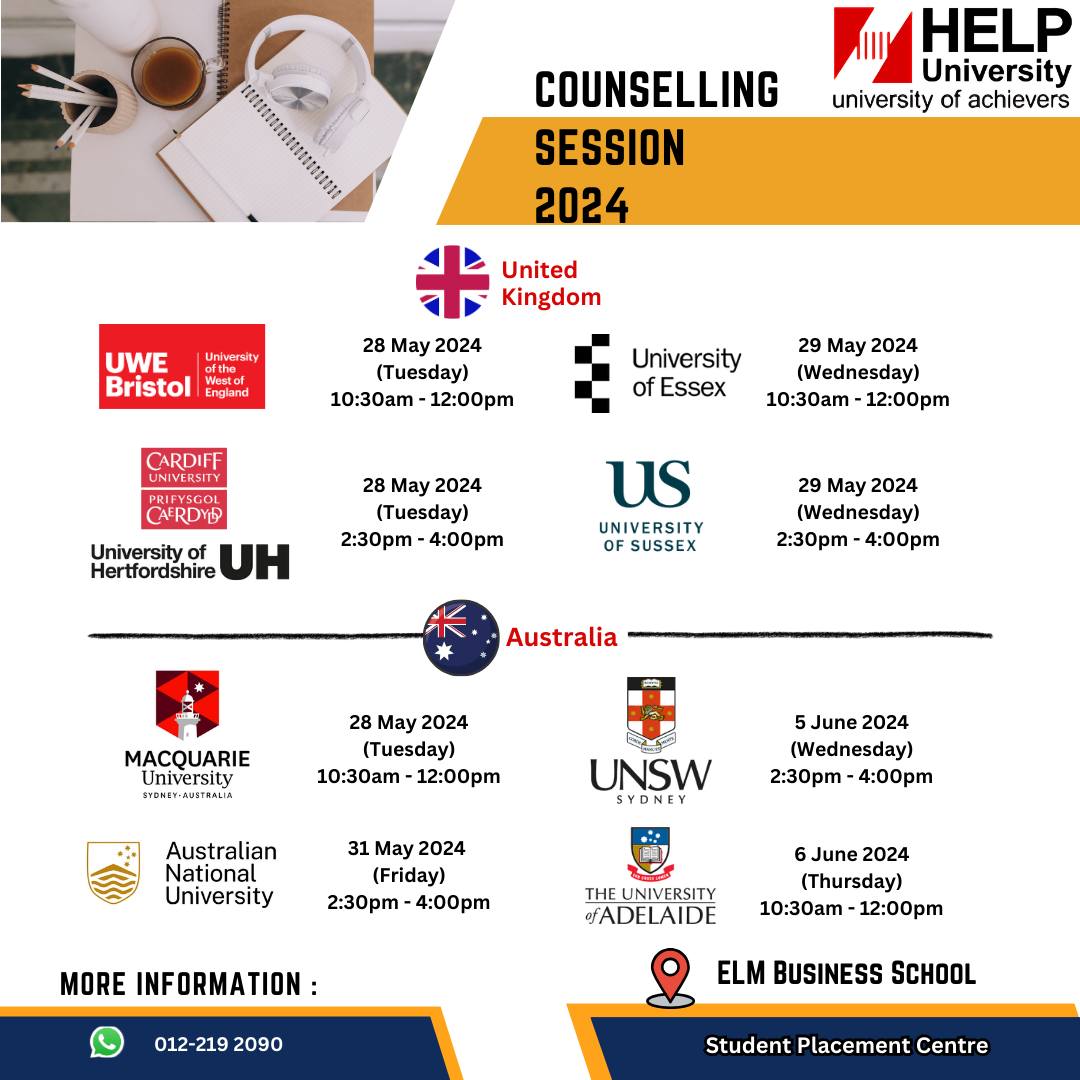 HELP University - HELP SPC would like to cordially invite... | Facebook
