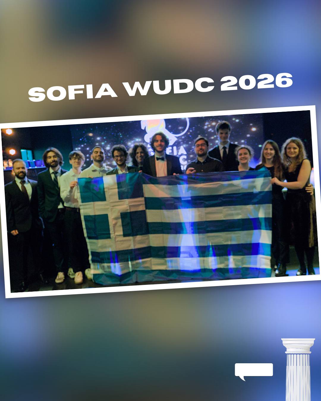 ️🇬🇷 Greek Delegation at SOFIA World University Debating Championships ...