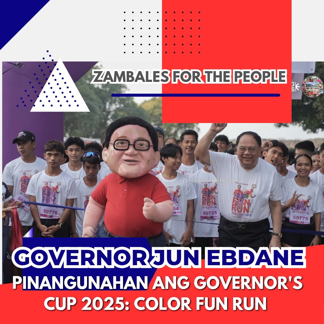 Good - Mismong si Zambales Governor Jun Ebdane ang nanguna sa naganap ...