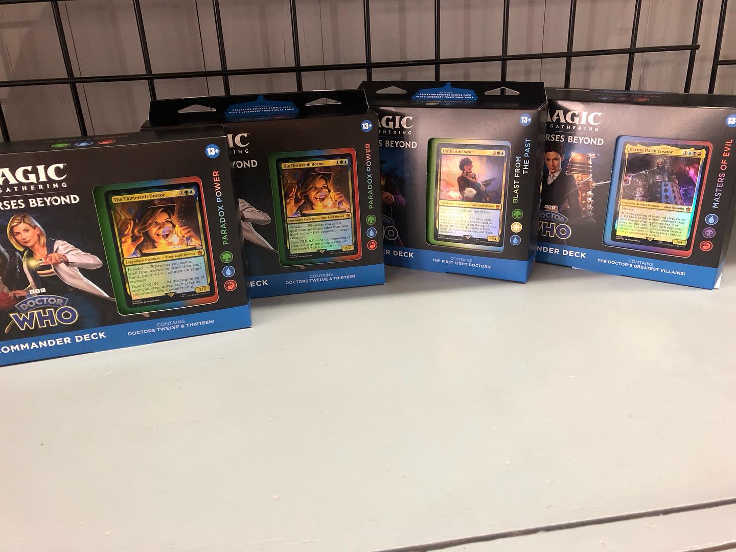 dr who mtg commander decks Doctor hit lowest price with 37% off at Amazon or exploring historic locations Magic: The Gathering  Doctor