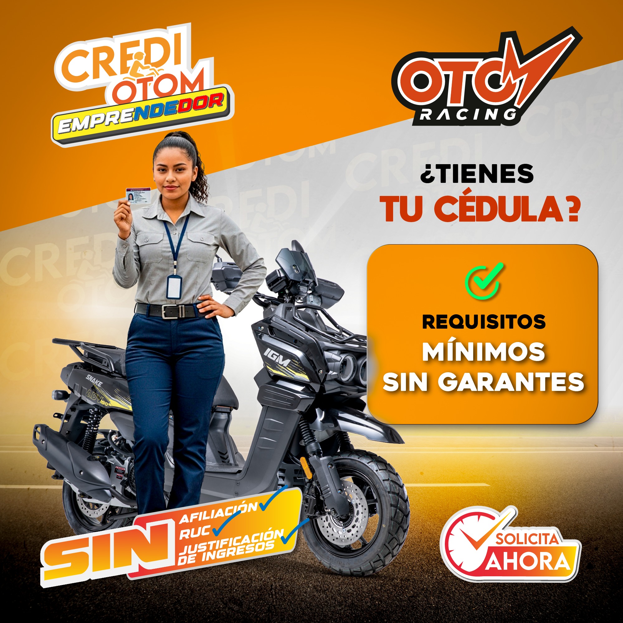Otom Racing - 🚀💼 ¡Haz crecer tu negocio con una moto... | Facebook