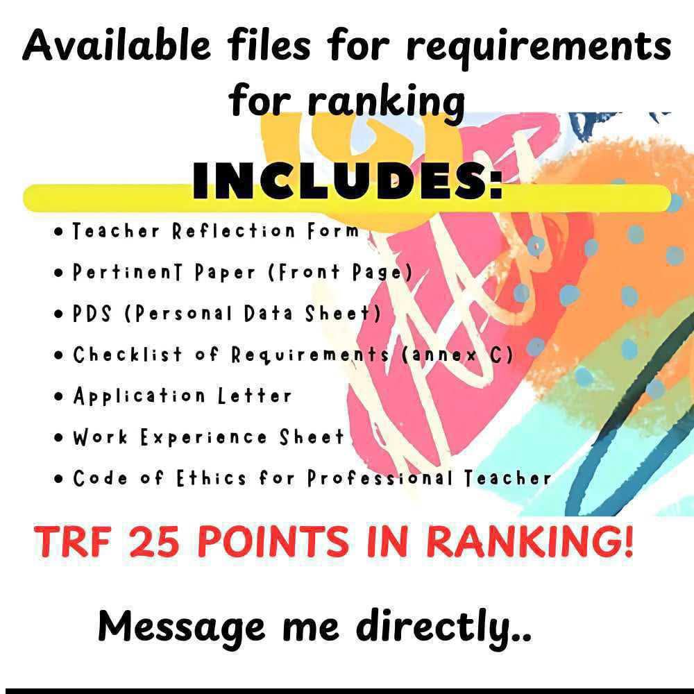 2026 Teacher Ranking/Demo/TRF | Facebook