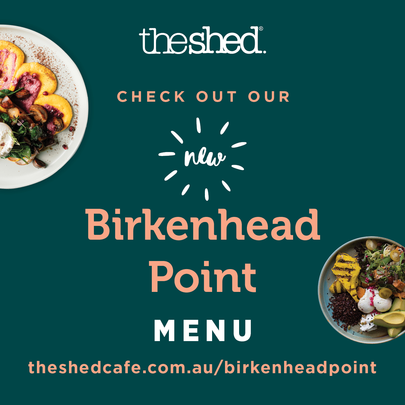 The Shed Cafe - 🙌 Check out our NEW BIRKENHEAD POINT MENU...