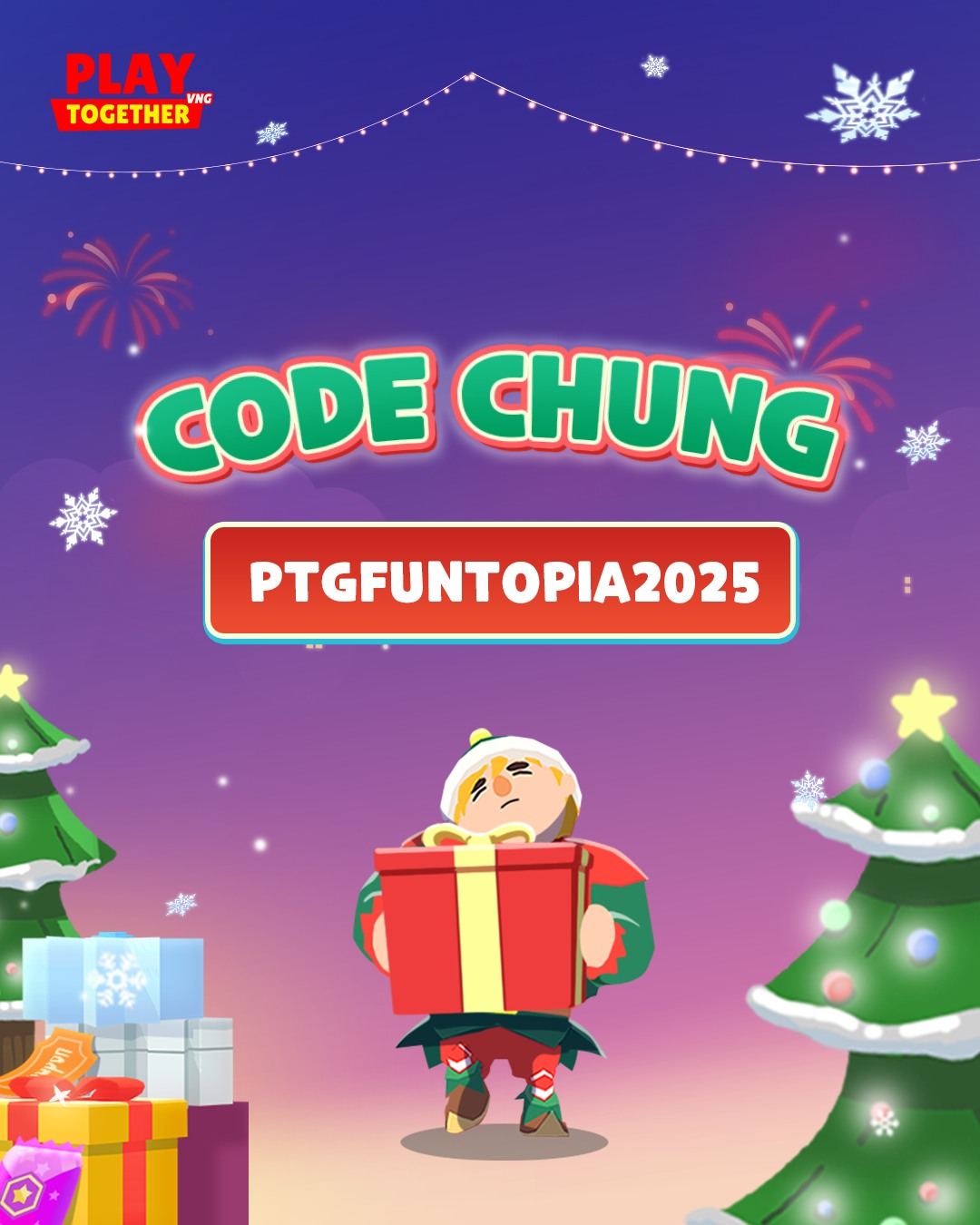 Play - CODE CHUNG CHO CÁC CƯ DÂN ĐẢO KAIA SAU SỰ KIỆN TIKTOK SHOP FUN ...