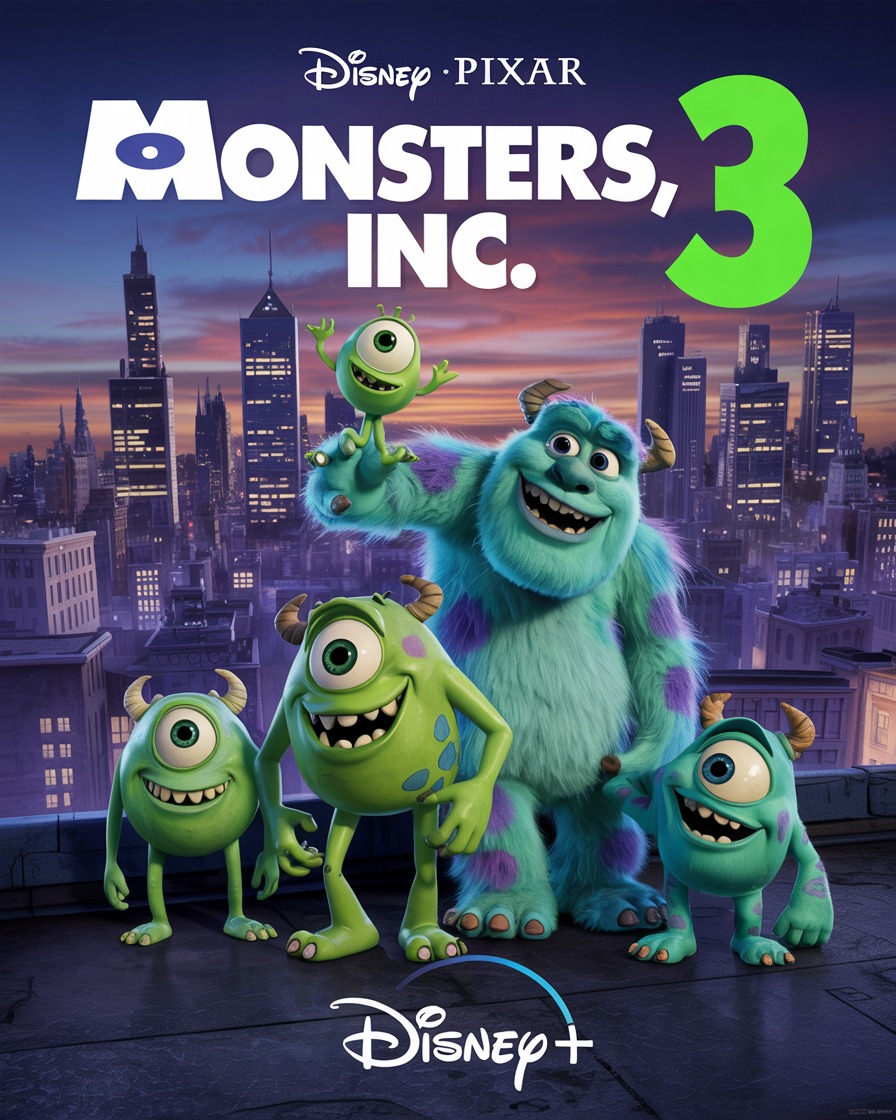 Disney - 🎬 MONSTERS, INC. 3 (2025) “A new laugh… a new world… a new ...