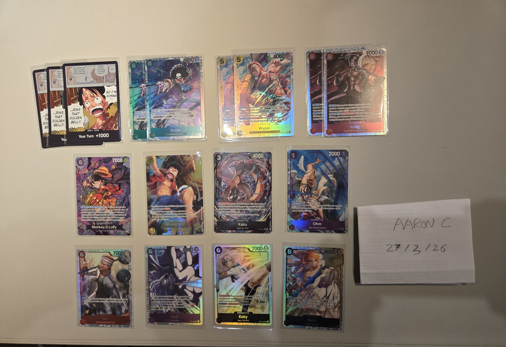 Selling OP15/EB04 Hits