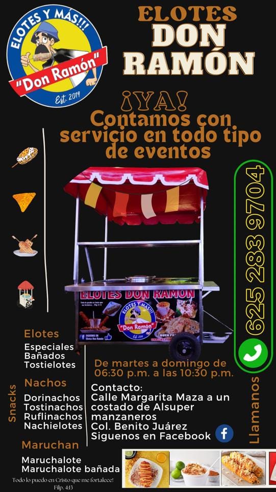 Elotes Don Ramón | Cuauhtémoc