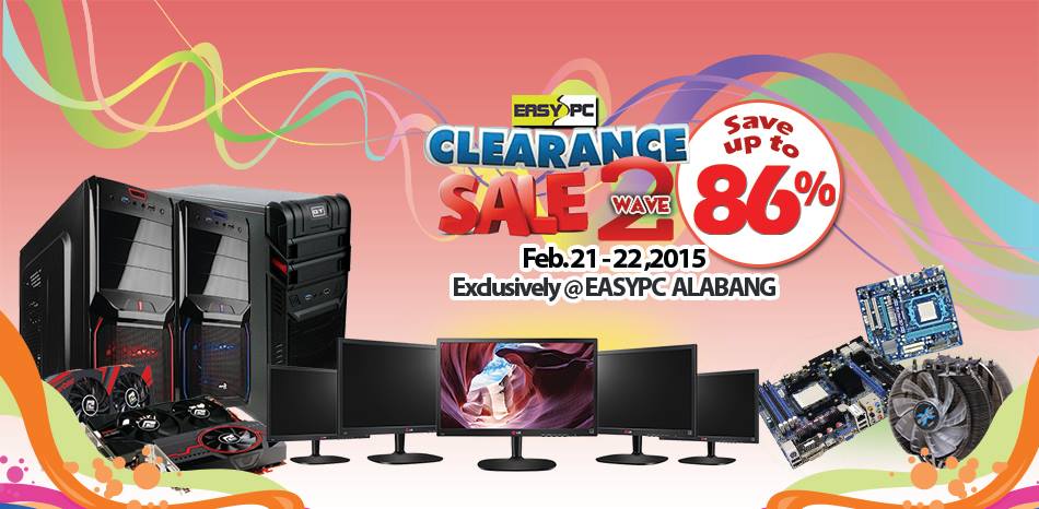 EASY PC - EASYPC CLEARANCE SALE WAVE 2 EasyPC celebrates the Chinese ...