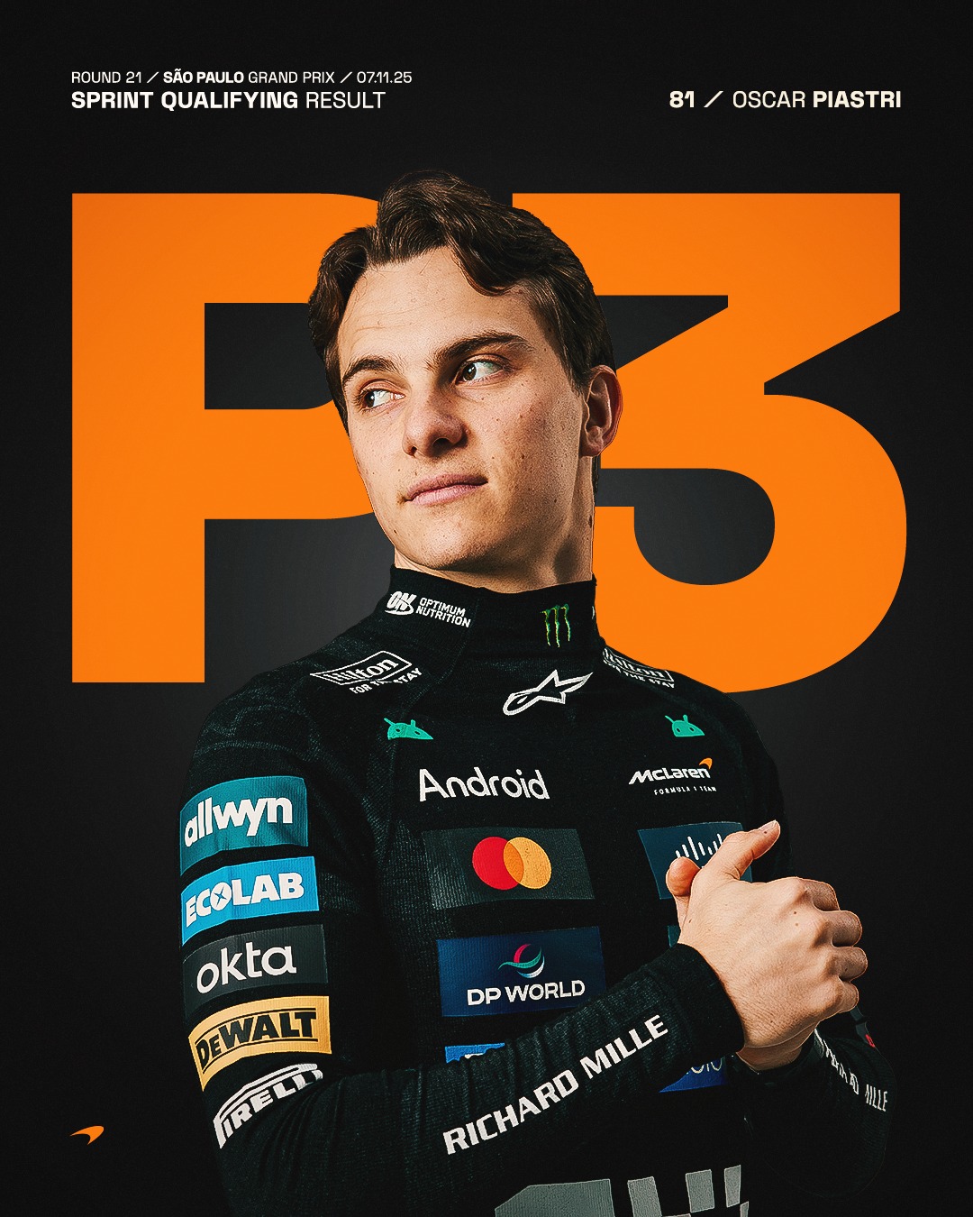 McLaren - Second-row start for the Sprint 👊 | Facebook